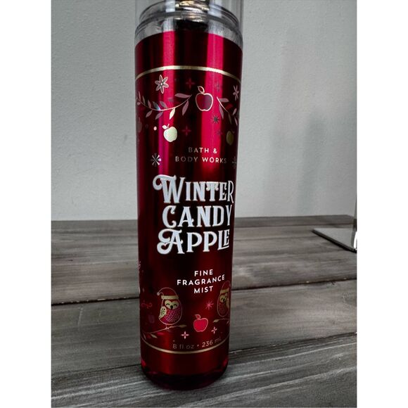 Bath & Body Works Winter Candy Apple Lot of 5 Gel Wash Soap Lotion Mist Full Siz - Picture 7 of 9